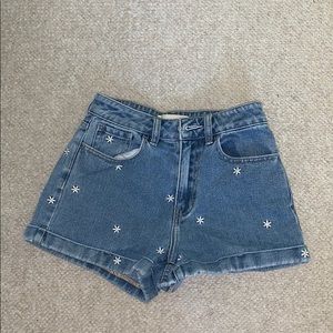 Flowered PacSun shorts